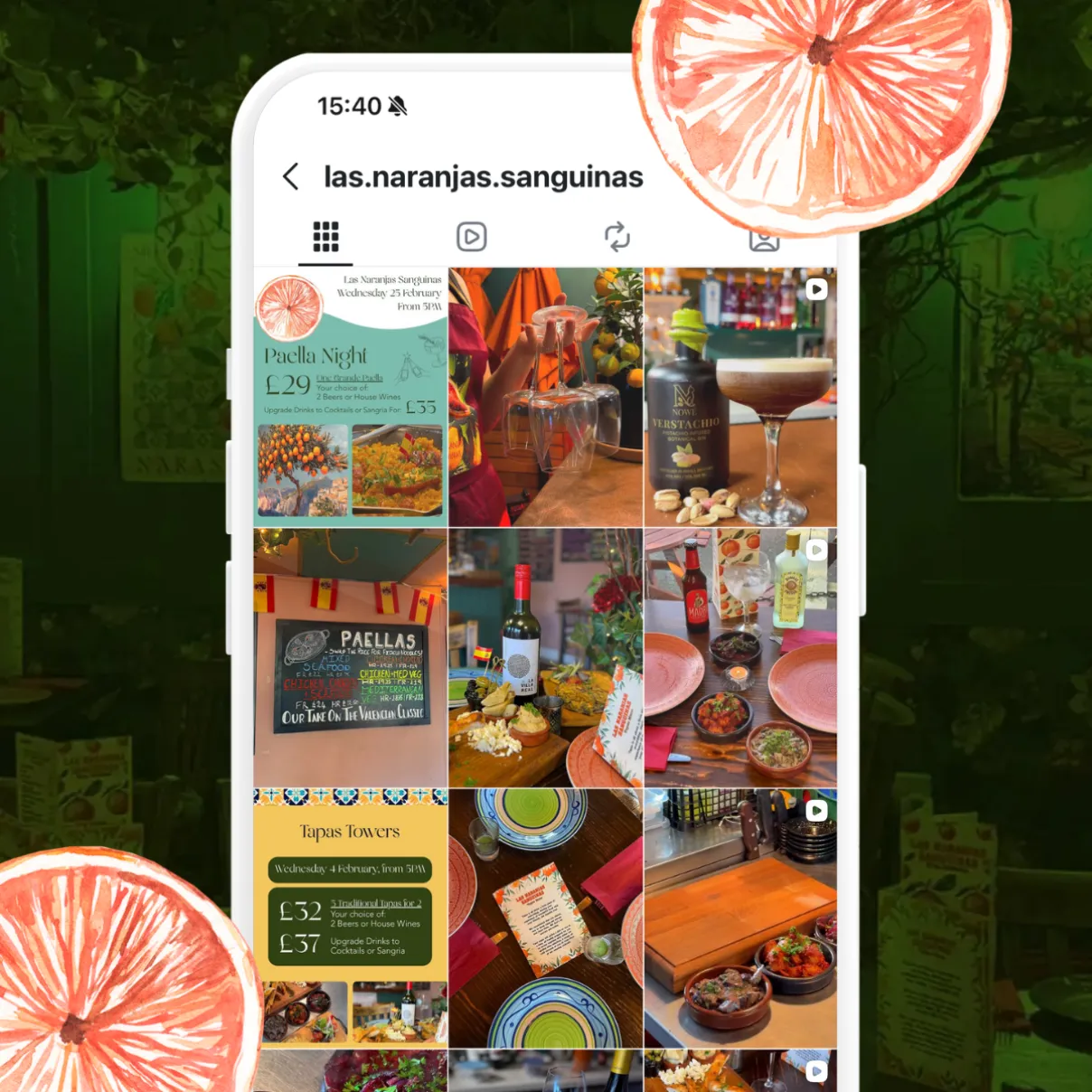 Las Naranjas Sanguinas