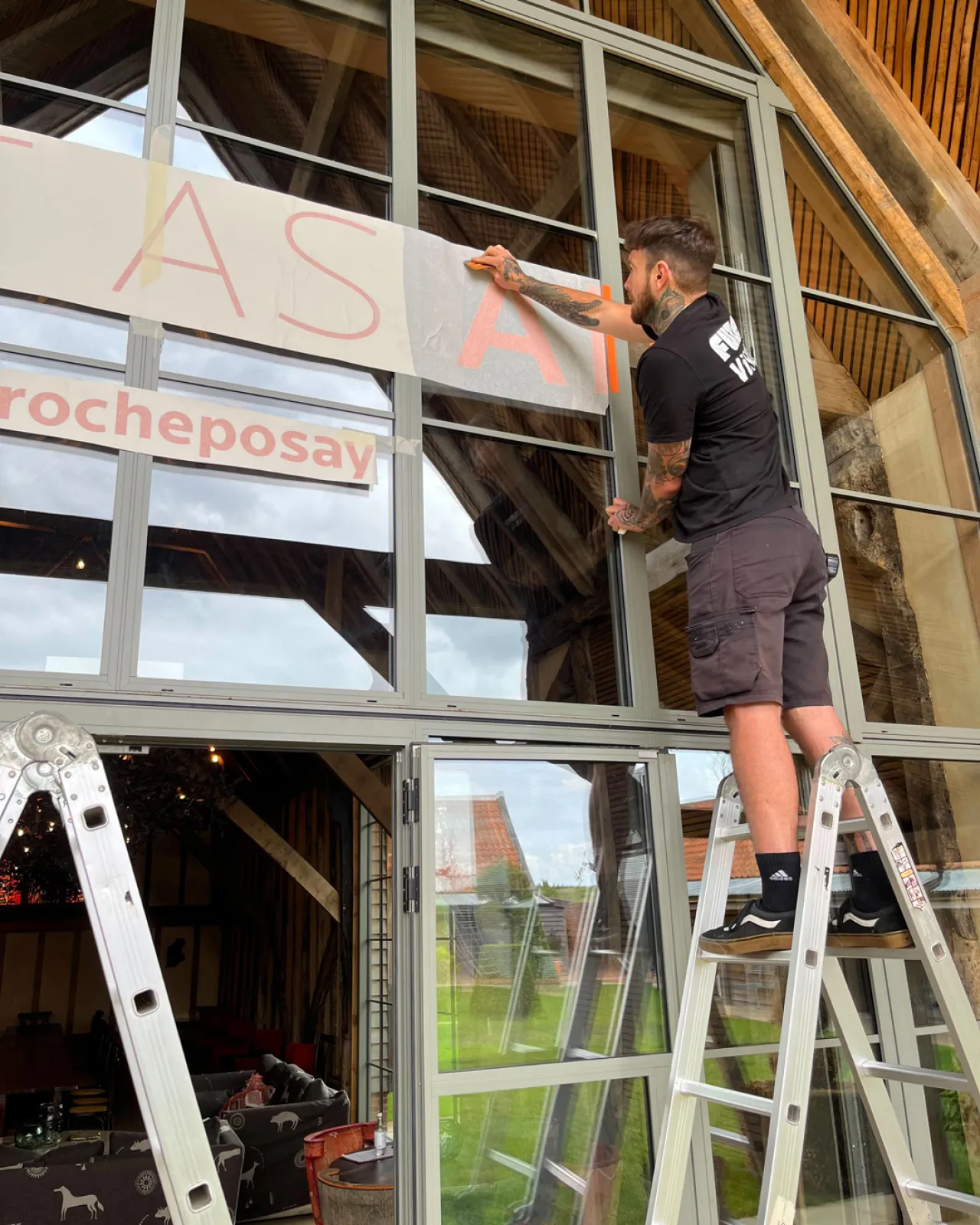 Our Window Graphics Installation Process